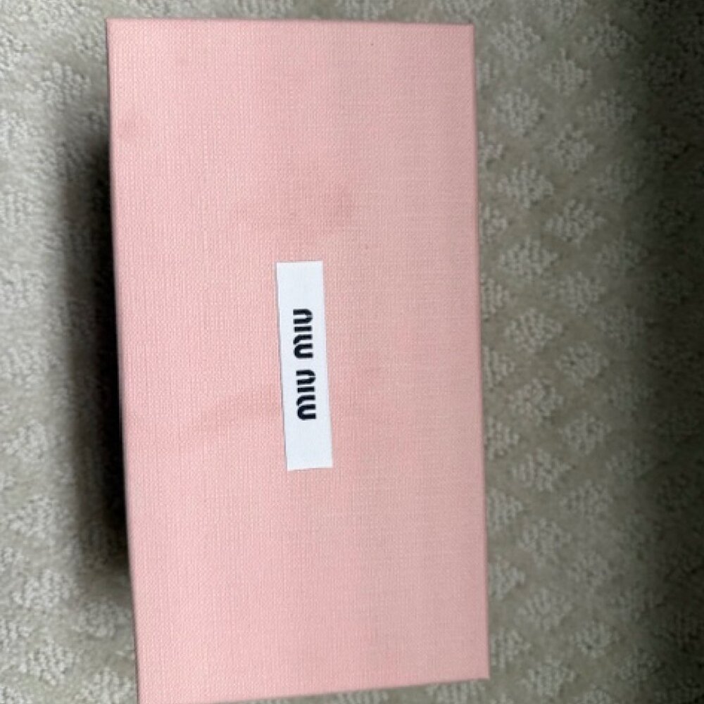 Miu Miu Aube Sunglasses (Authentic) - Gray/Gold - Picture 9 of 10